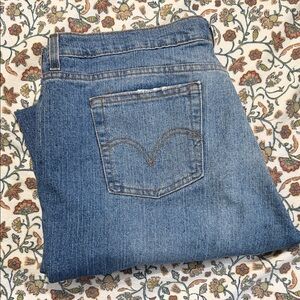 Levi's Classic Blue Straight Jeans